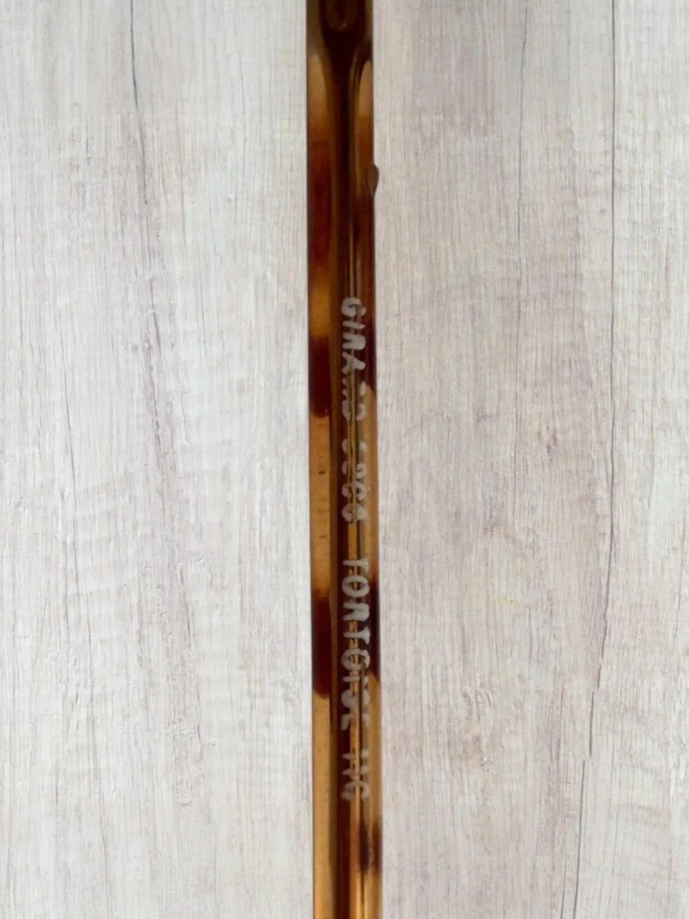 Vintage Girard 5966 Tortoise Eyeglass Frames France 53-17-135 Retro Optical